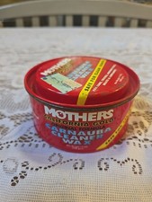 Mothers California Gold Carnauba Cleaner Wax 12oz Original Formula 05500 Vintage Mothers California Gold Carnauba Cleaner Wax 12oz Original Formula 05500 Vintage