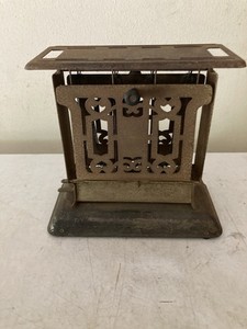 Antique 1920s Electric Toaster 2 Slice No Cord Farmhouse