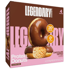 Legendary Foods - Protein Donuts Chocolate Dipped 8.6oz/4ct