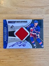 NHL NY Rangers Marian Gabolic Auto 22/50 363925