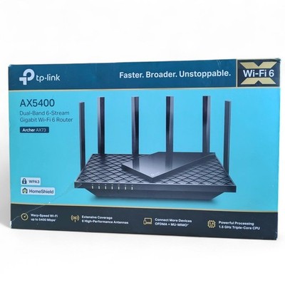 TP-LINK AX5400 Dual-Band Gigabit Wi-Fi 6 Router (Archer AX73)