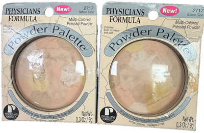 Brand New Lot of 2 Physicians Formula Face Powder 2717 Natural Glow