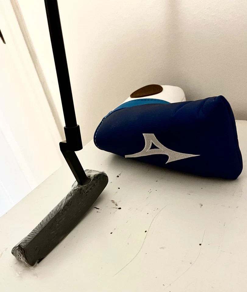 Mizuno M Craft Black Ion Putter 35" w/custom Fire BGT Tour Shaft & Senser Grip - Image 4 of 4