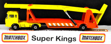 Matchbox Super-Kings K-11 Articulated DAF TRUCK & AUTO CAR Transport Trailer sehr guter Zustand