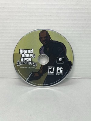 Grand Theft Auto: San Andreas Second Edition (PC, 2005)  Disc Only