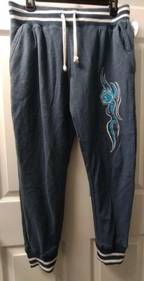 Matco Unisex Sweatpants Size L Drawstring Joggers Striped Waist & Cuff