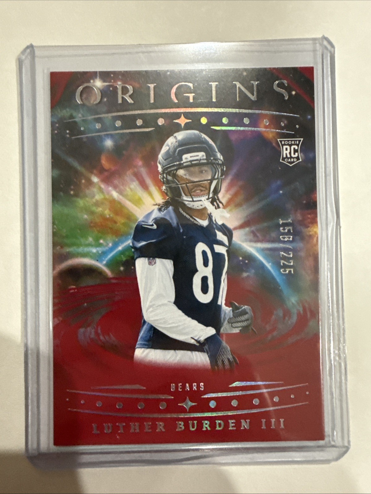 2025 Panini Origins - Rookies Luther Burden #147 Holo Red /225