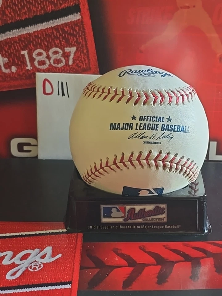 Autógrafo firmado por Brett Jackson Auto Béisbol All Star Salón de la Fama Envío gratuito Foto 2 de 4