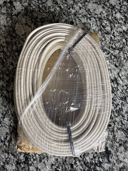 Cable de alambre calibre 16 AWG grado marino estañado OFC cobre dúplex 16/3 - 50 pies