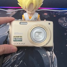 Nikon COOLPIX S3300 Gold 6x Zoom 16.0MP Digital Camera NIKKOR Glass
