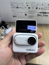Insta360 GO 3 Action Camera 128GB - White -Used 95 New-Tested Working