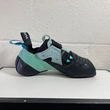 Scarpa Instinct VS Climbing Shoes Black Teal Hook & Loop Women's Size 7.5 US