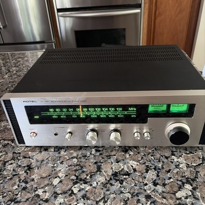 Rotel RT-1220 Solid State AM/FM Stereo Tuner. Partially Tested. READ