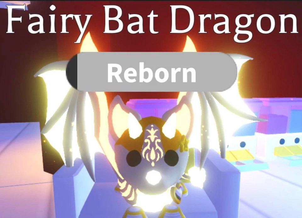 Neon Fairy Bat Dragon Adopt Me Roblox