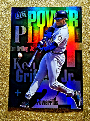 #ad #ad 1997 Fleer Ultra Power Plus SP KEN GRIFFEY JR Holofoil #4 of 12 Mint 💣💣💣 $39.99