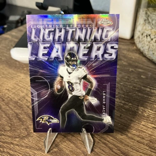 2025 Topps Chrome Lamar Jackson Base (RAW)