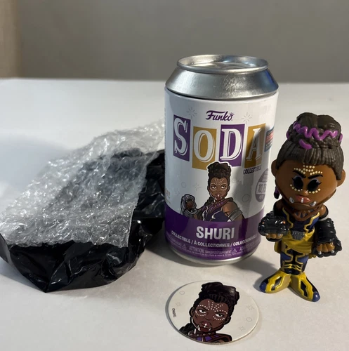 Funko Soda! Marvel Black Panther SHURI 2022 NYCC (Not The Chase) Brand New)