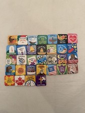 Melissa Doug 32 My Monthly Magnet Calendar Replacement Tiles Holidays