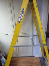 Stepladders. 6'high. WERNER. Used. VGC.