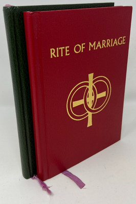 VTG Rite of Marriage & Rite of Baptism for Children - 1970 HC Catholic Book Pub