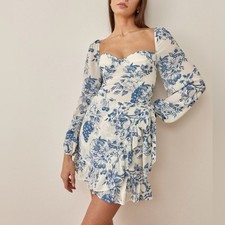Reformation Cammi Dress in Corsica Sz 8