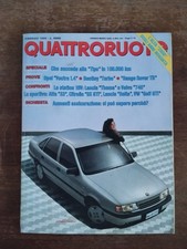 1989 02 VIERRAD FEBRUAR 1989 NR.400 BJ XXXIV TYP OPEL VECTRA 1.4 BENTLEY