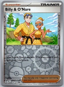 Billy & O'Nare 142/159 Journey Together Reverse Holo Common