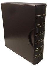 Graded Coin Album Lighthouse Grande Giant Binder For 6 Encap Slab Pages Burgundy