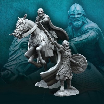 West Humans Comissary ft and mtd | Fantasy Miniatur Set | Herr  der Ringe 28mm