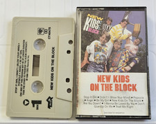NEW KIDS ON THE BLOCK - Self Titled Cassette, 1986, CBS 