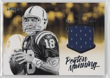 2020 Panini Luminance Vintage Materials Peyton Manning #VM7 HOF 1q7k
