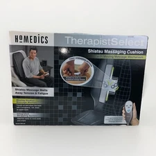 HoMedics Therapist Select Shiatsu Massaging Cushion Moving Massage SBM-200 NOB