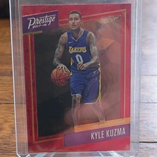 Panini Prestige 2017-18 Kyle Kuzma #26 Micro Etch Rookies Lakers Basketball