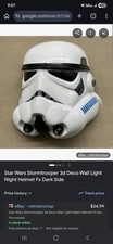 STAR WARS Stormtrooper 3D FX LED Deco Light LED Bulbs Disney CORDLESS