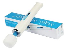 Magic Massager Full Body Powerful 30 Speed Modes Mains Powered US plug White
