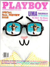 Playboy Magazine Sep 1996. CG Uma Thurman. POTM Jennifer Allan. Mint Condition