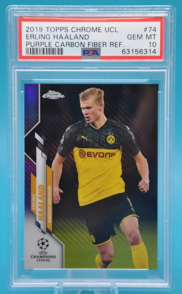 2019-20 Topps Chrome UCL Erling Haaland #74 for sale | eBay