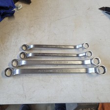 Blackhawk Double Box Wrench Set 4 Pc Sae Usa Bw-1212 1213 1216 1218 1116 To 1