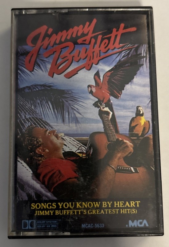 Songs You Know by Heart by Jimmy Buffett (Cassette, 1985)