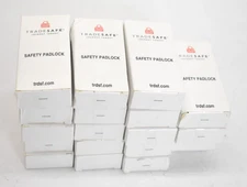 Tradesafe Lockout Tagout Locks Set of 19 Green Loto Locks Pack of 2 Keys