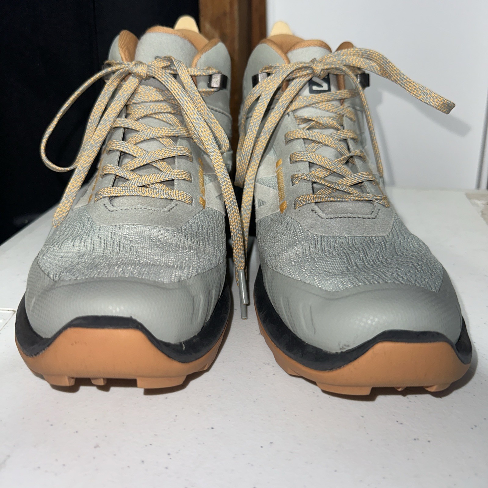 Stivali da trekking Salomon Outpulse Mid GTX donna 8 5 grigio arancione