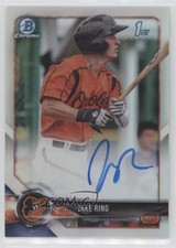 2018 Bowman Chrome Prospect Auto Refractor /499 Jake Ring #CPA-JRI Auto w5b