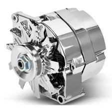 100AMP New Alternator Fit for Chevy for Buick,Chrome 1 Wire Self Exciting Str...