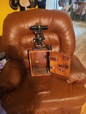 Antico finocchietto Kassel #77404 Survey Transit & Bussola con scatola originale W. Germania