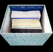 Hallmark All Occasion Boxed Set of 100 Assorted Blank Greeting Cards NEW