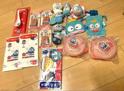 Sanrio Hangyodon Plush Collectible Toy Set Authentic Character Goods Japan