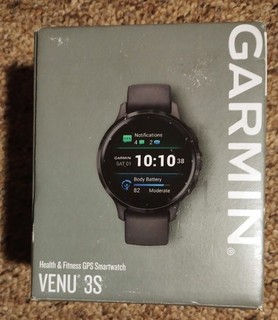 Garmin Venu 3S Smartwatch GPS Health Fitness Dark Grey