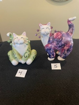 Amy Lancombe Cats  YOU CHOOSE! 2002, 2004 COOL GREEN or PURPLE PINK FOIL. A+++