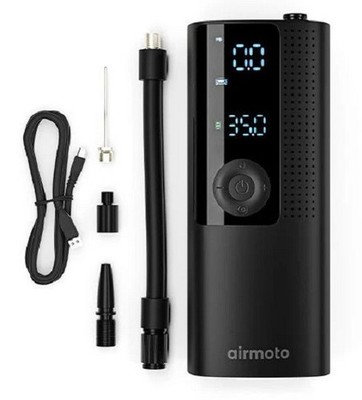 Airmoto BP198 Smart Air Pump Tire Inflator Portable 120 PSI Car Bike Motorcycle