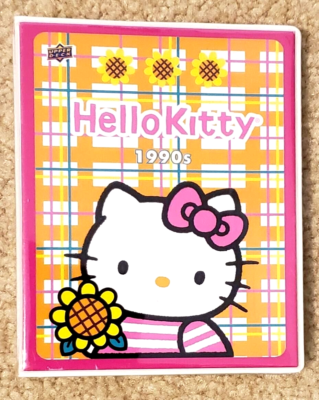hello kitty card binder 1990s MINI BINDER ALBUM Hello Kitty Folder Card Photo Doll Miniature Sanrio  Book